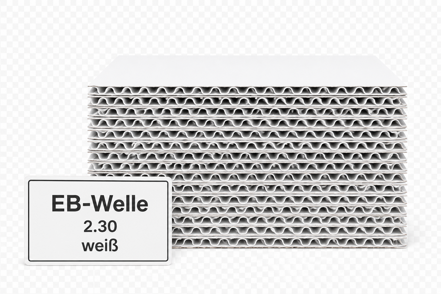 Wellpappe B-Welle 1.30 braun